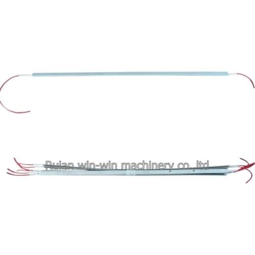 Heating plate and pipe for hot sealing and cutting machine, size 530 * 35