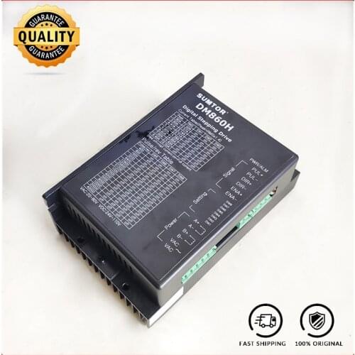 New! CNC Stepper Motor Driver DM860H For NEMA 17 23 34 Stepper Motor 7.5A DC/AC Supply 256 Subdivision