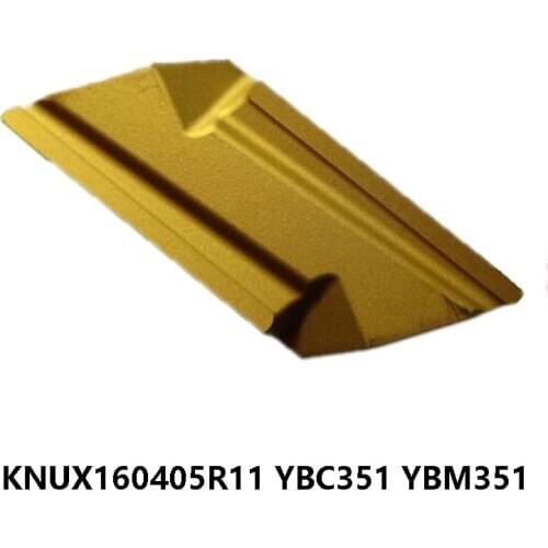 Original CNC Profiling Lathe Tool KNUX160405R11 YBC351 YBM351 Turning CNC Carbide Inserts 10pcs/box