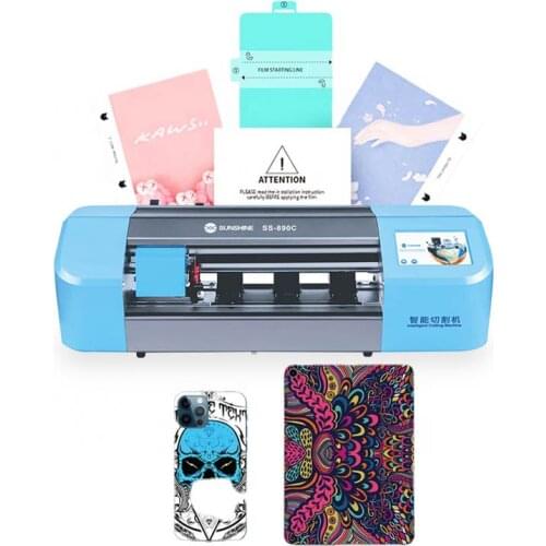 SUNSHINE SS-890C Intelligent Precision Hydrogel Film Cutting Machine For Mobile Phone LCD Screen Protector Film Cutter