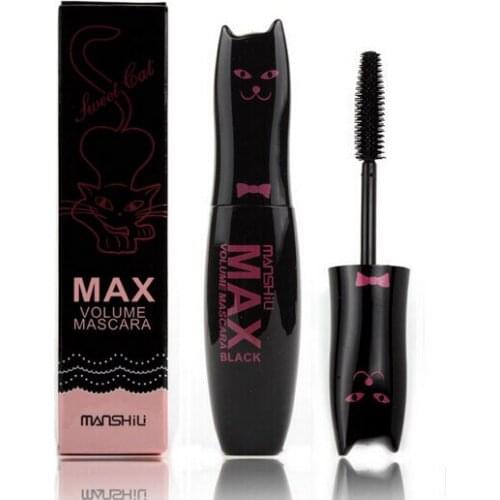 3D Waterproof Fiber Lashes Mascara Make-Up Ink Gel Natural Fiber Long-lasting Eyelash Extension Thick Curling Mascara
