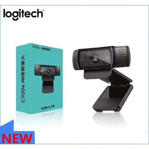 Logitech C920e HD PRO Webcam 1080p Autofocus Camera Widescreen Video Calling and Recording C920 USB Web For Desktop or Laptop