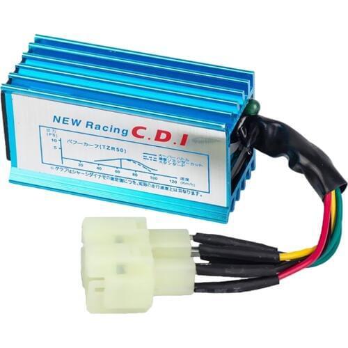 High Performance AC 6 Pins Racing CDI Unit for GY6 50cc 125cc Scooter ATV Replacement