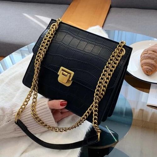 2020 Luxury Design Shoulder Crossbody Bag for Women Classic New Vintage PU Leather Ladies Messenger Bags Female Purses Quality