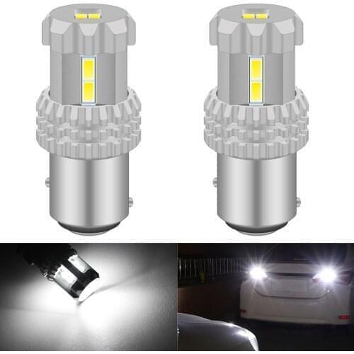 2pcs 1157 P21 5W BAY15D Led Canbus P21/5W Stop LED Car 1157 Red Bulb Signal for Brake DRL Lamp Tail Reverse Light Amber White