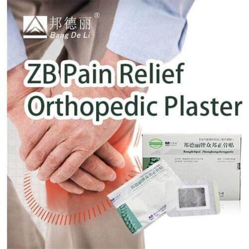 20 pcs ZB Original Pain Relief Orthopedic Plaster Herbal Patch rheumatoid arthritis Joint Pain back pain killer Herbal Medicine