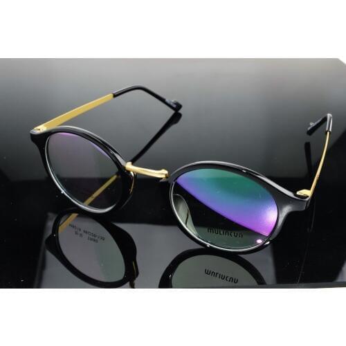 2019 Sale Gafas Glasses Round Retro Fashion Ladies Advanced Frame Custom Made Prescription Myopia Glasses Photochrmic -1 To -6