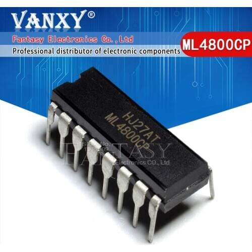 5PCS ML4800CP DIP-16 ML4800 DIP-16 DIP 4800CP FAN4800A DIP16