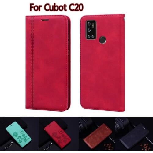 For Coque Cubot C20 Case Flip Leather Book Funda Cover On For CubotC20 Case Wallet Phone Protective Shell Hoesje Etui Capa Bag