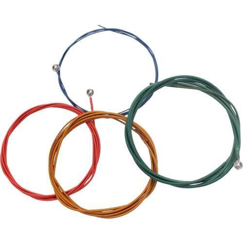 Colorful Strings 1st 2nd 3rd 4th Bass String Nickel Plated Strings Parts