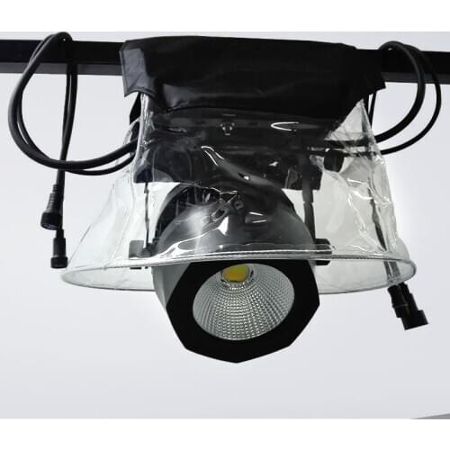Djworld Rain Cover Scratch proof Covers Waterproof Covers For LED Par Light Moving HeadStage Light Spare Parts Outdoor Concert