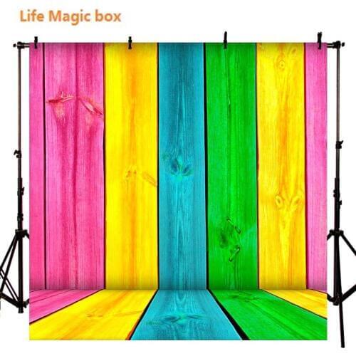 Background For Video Vinilo Fotografia Color Shape Gradient Wood Slab Foto-305