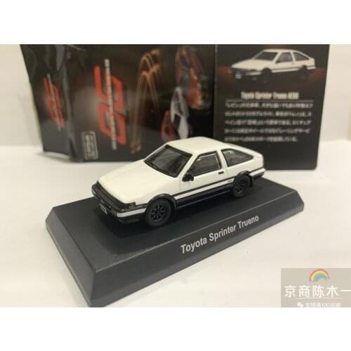 KYOSHO 1/64 Toyota AE86 Sprinter Trueno Special edition Collect die casting alloy trolley model