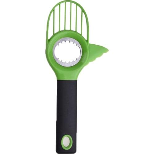 Avocado Cutter Slicer And Pitter 3 In 1 Tool With Silicon Grip Handle Avocado Pitter Peeler Multifunctional Avocado Knife Split