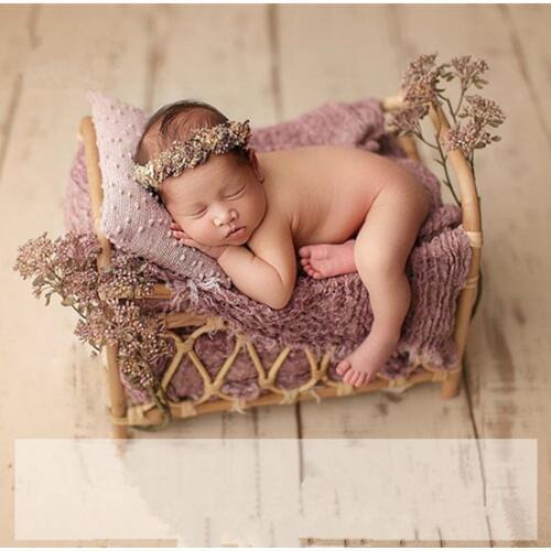 Photography props background blanket one hundred days newborn baby pictures coarse thread woven blankets