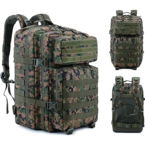 Outdoor Camping Huge Backpack 45L Tactical Hiking Backpack For Women Fishing Hunting Cycling Rucksack Bag Pack Shoulder Bag