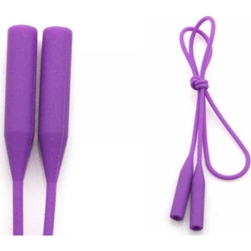 Silicone Glasses Strap Chain Anti-slip Cord Holder Neck Eyeglass String Lanyard