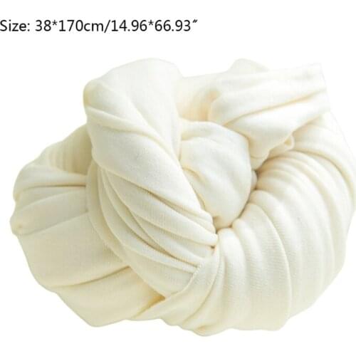 W3JF 38x170cm Newborn Infant Photography Props Blanket Baby Swaddle Wrap Sleeping Bag