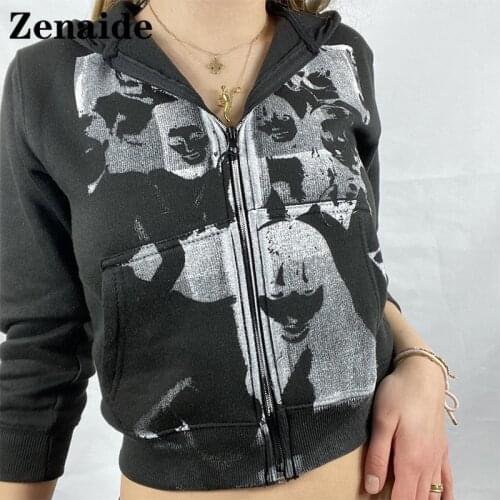 Женские осенние толстовки ZENAIDE China At AliExpress