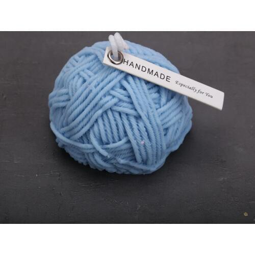 3D Simulation Wool Candle Mold DIY Aromatherapy Candle Mold Wool Ball Molding Silicone Candy Mold Christmas Candle Silicone Mold