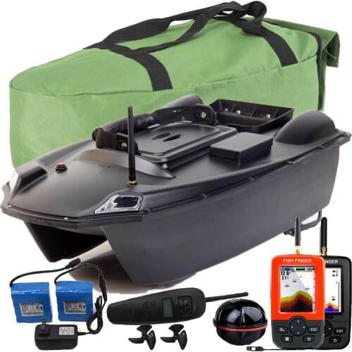 500M GPS RC Bait Boat Carp Lure Bait Boat 3KG Bait Load Remote Control Toy Boat LCD Display GPS Fishfinders With Sonar Sensor