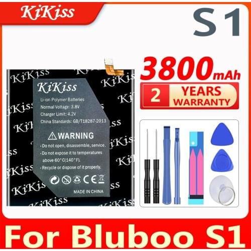 KiKiss 3800mAh Battery for BLUBOO S1 mart Mobile Phone Batteries