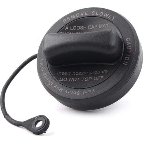 Auto Accessories Black Car Non-Locking Fuel Filler Gas Cap Cover With Tether 52030377AA For Jeep Dodge Chrysler 1999-2019