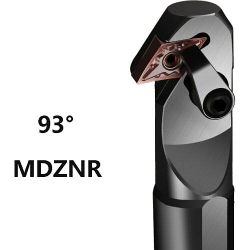 BEYOND MDZNR S20R-MDZNR11 S25S-MDZNR15 Boring Bar 20mm 25mm Turning Toolholder CNC Turning Cutter Shank use DNMG11/15 1pcs