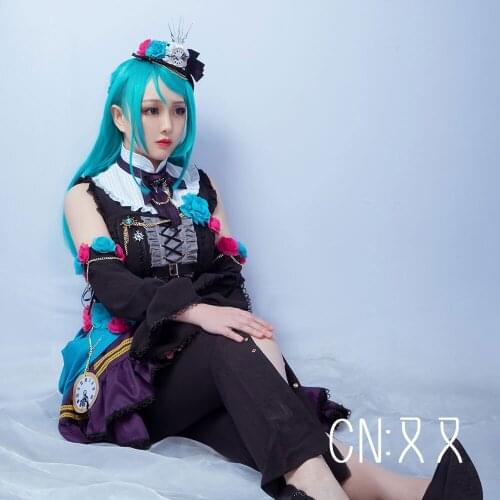 Cosplay Costume Anime Bang Dream! Shirokane Rinko「Neo-Aspect」Dresses Christmas Halloween Free shipping CG407