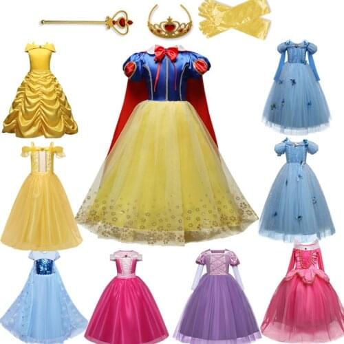 Summer dresses Wedding Dress girls clothes Kids Evening Communion Dress children dresses prom dress Bridesmaid Prom Gown