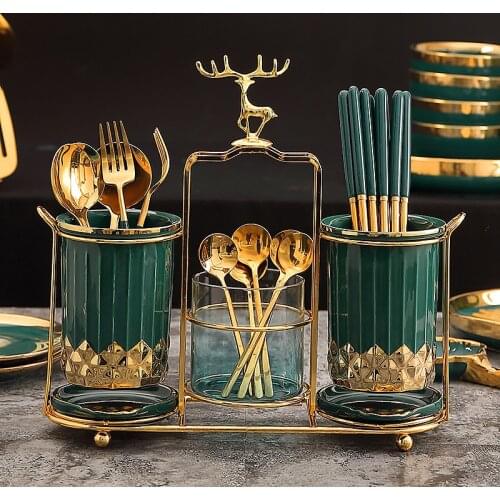 Multifunctional Spoon Fork Chopstick Storage Kitchen Organizer Container Accessories Spoon Storage Rack Holder for Kitchen