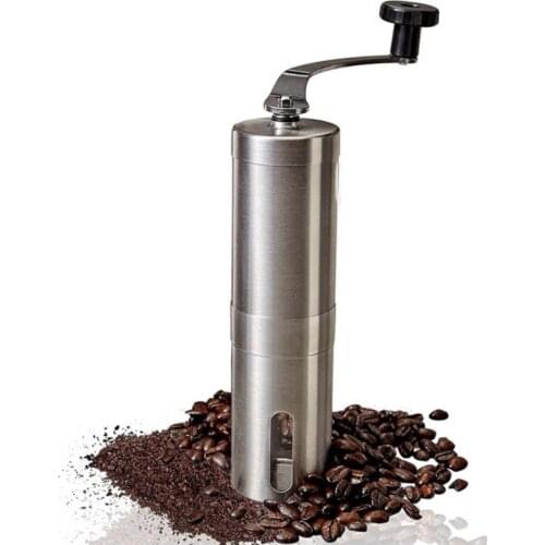 Manual Portable Hand coffee grinder high quality coffee grind machine mill Bean spices Burr Mill Kitchen Tool