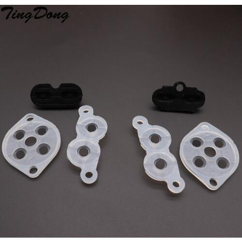 TingDong 50sets of Rubber Replacement Parts For NES FC Controller Joy Pad Silicon Conduct Rubber Button