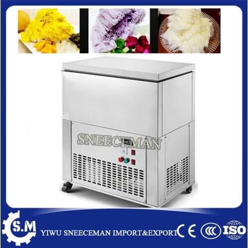 12 blocks stainless steel electric snowflake continuous ice shaving maker for flake snow making BY SEA