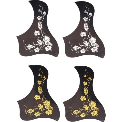 2 Pieces Plastic 41inch Guitar Pickguard Scratch Plate DIY for Acoustic Guitar Parts
