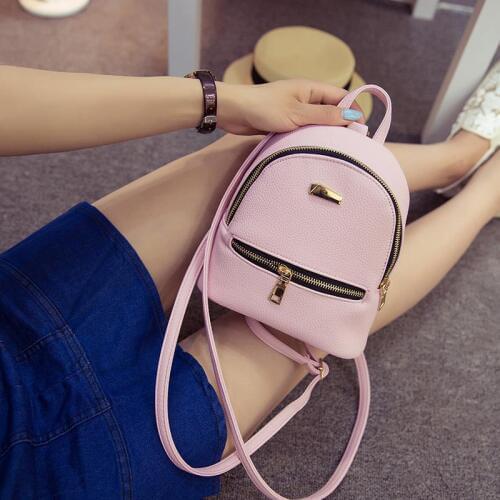 2018Women Leather Backpack children backpack mini backpack women cute back pack backpacks for teenage girls small bagNB021