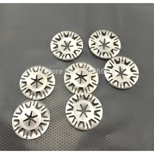 50PCS Exhaust Heat Shield Clip Nut Washers N90796501 For VW TRANSPORTER T4 T5 GOLF LUPO POLO