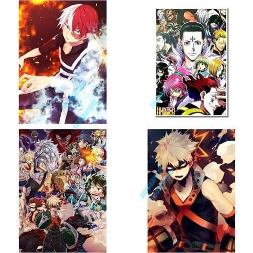 5d Diamond Painting Anime My Hero Academy Diy Diamond Embroidery Full Square Round Drill Mosaic Boy Home Decor Cross Stitch Kits