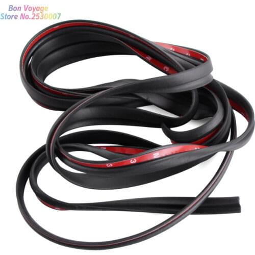 4Meter Z type 3M adhesive car rubber seal Sound Insulation For Nissan Teana X-Trail Qashqai Livina Tiida Sunny Geniss,Juke