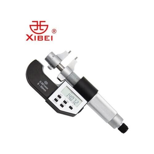 XIBEI Digital Micrometer 5-30mm 25-50mm IP54 Inside Micrometer 0.001mm Inch/mm Electronic Caliper Precision Measuring