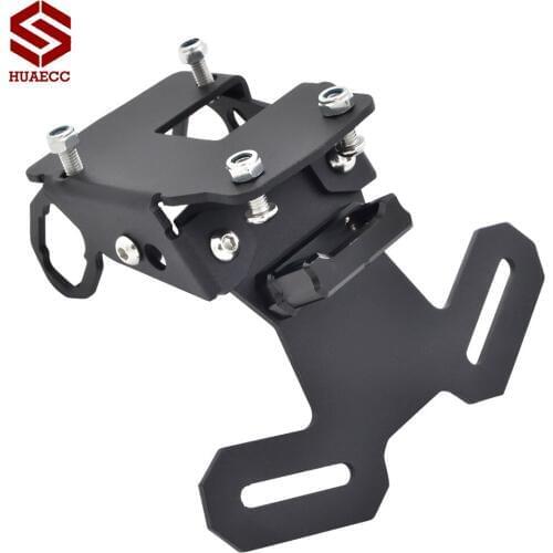 CNC Motorcycle Aluminum License Number Plate Frame Holder Bracket for Kawasaki Z900 2017-2020