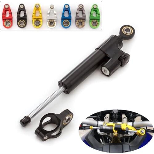 Steering Damper For YZF R1R6 R3 MT07 MT09 FZ1 Universal Motorcycle Dampers Stabilizer ZX7R GSXR 600 750 1000 Z750 Z1000 S1000RR
