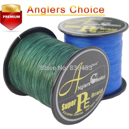 Anglers Choice Japanese100% PE Braided Fishing line 500m Multifilament Fishing lines 40lb 80lb100lb Best Fishing Line