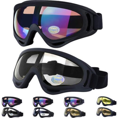 2pcs/lot Skiing goggles Anti-fog Winter Adjustable ski goggles Snowboard Snow Goggles 100% Anti-UV Skate Glasses for Adult Kids