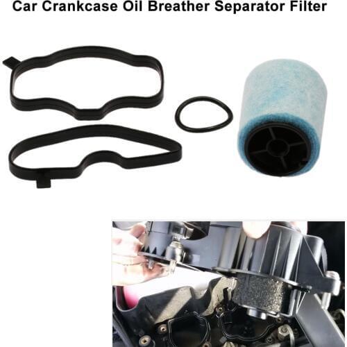 Oil and gas separator For BMW E46 E39 X5 E35 Car Crankcase Oil Breather Separator Filter 11127793163 Car Accessories Car Styling