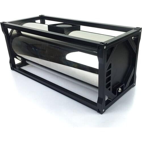 1/14 Scale Hercules Truck Tractor 20ft Metal Oil Tank for RC DIY Tamiya Trailer TH01033-SMT4
