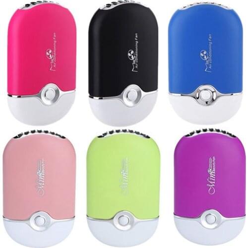 USB Mini Fan Air Conditioning Blower Quick Dryer For Eyelash Extension & Nail Polish Rechargeable Quick Dry Pocket Cooling Fan