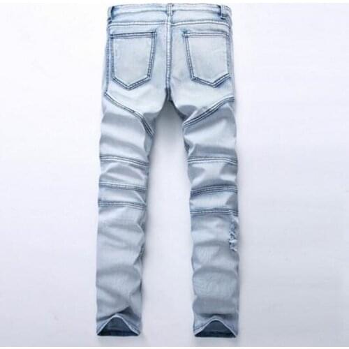 Musuccee Ripped Jeans For Men