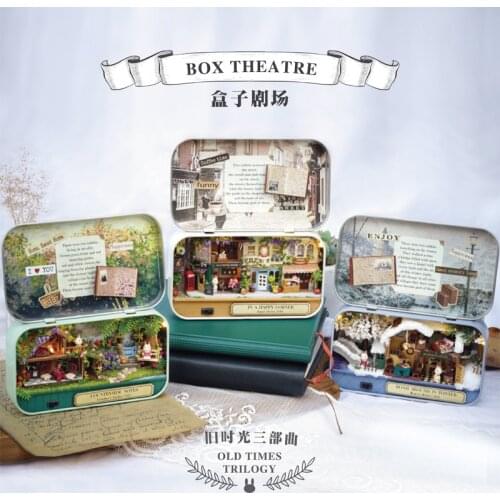 New Furniture Doll House Wooden Miniature DIY DollHouse Doll House With Furniture Assemble Kits Doll House Doll Houses Casa Toy