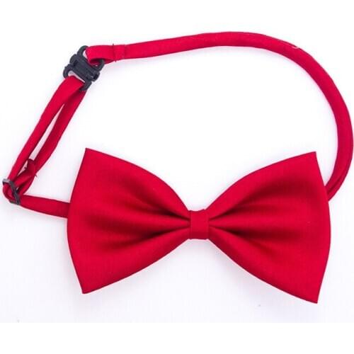 New cute hot sale party wedding Boys Bowtie Neck tie Cheep Solid Bow tie Children Butterfly Ties Baby&kids Accessories